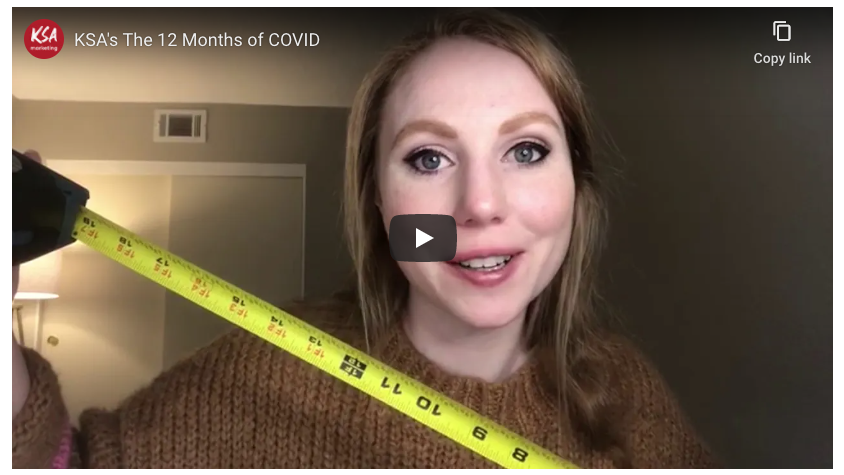 The 12 Months of COVID