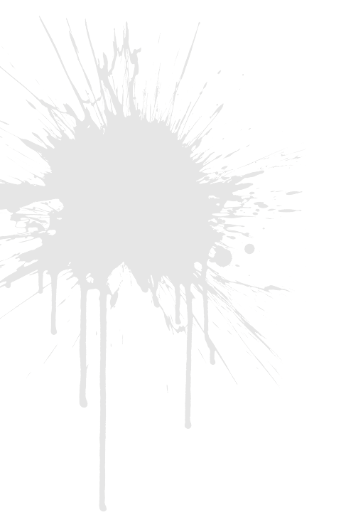 Graphic with a splash of paint effect